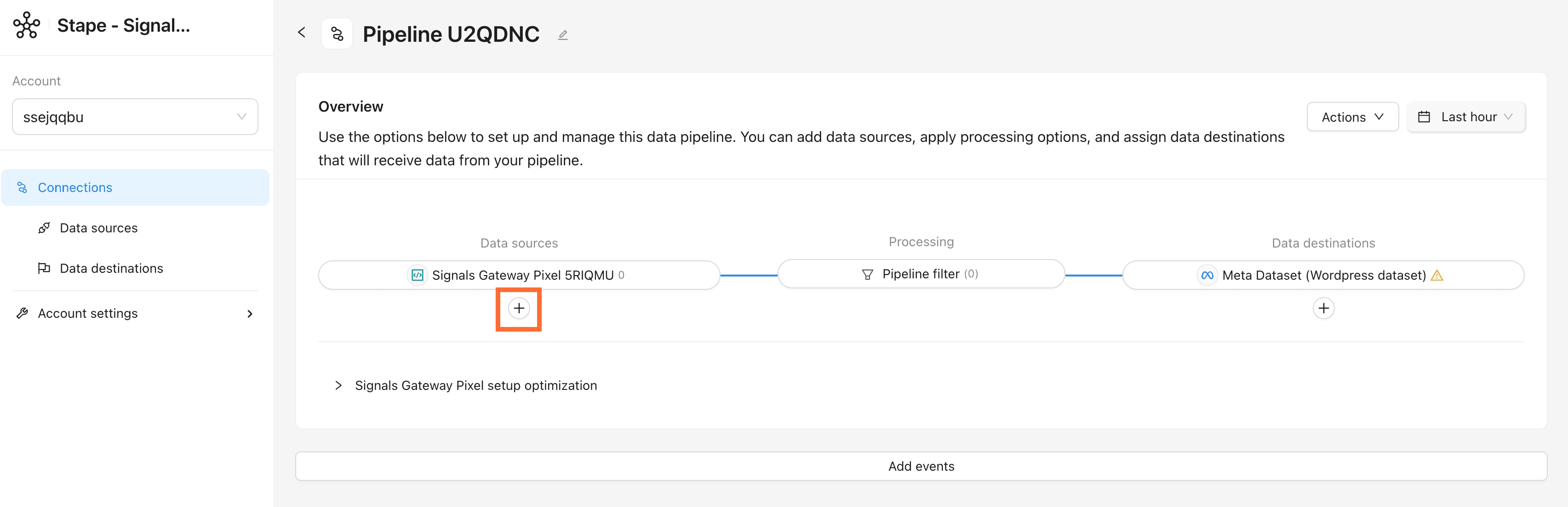 Add data source