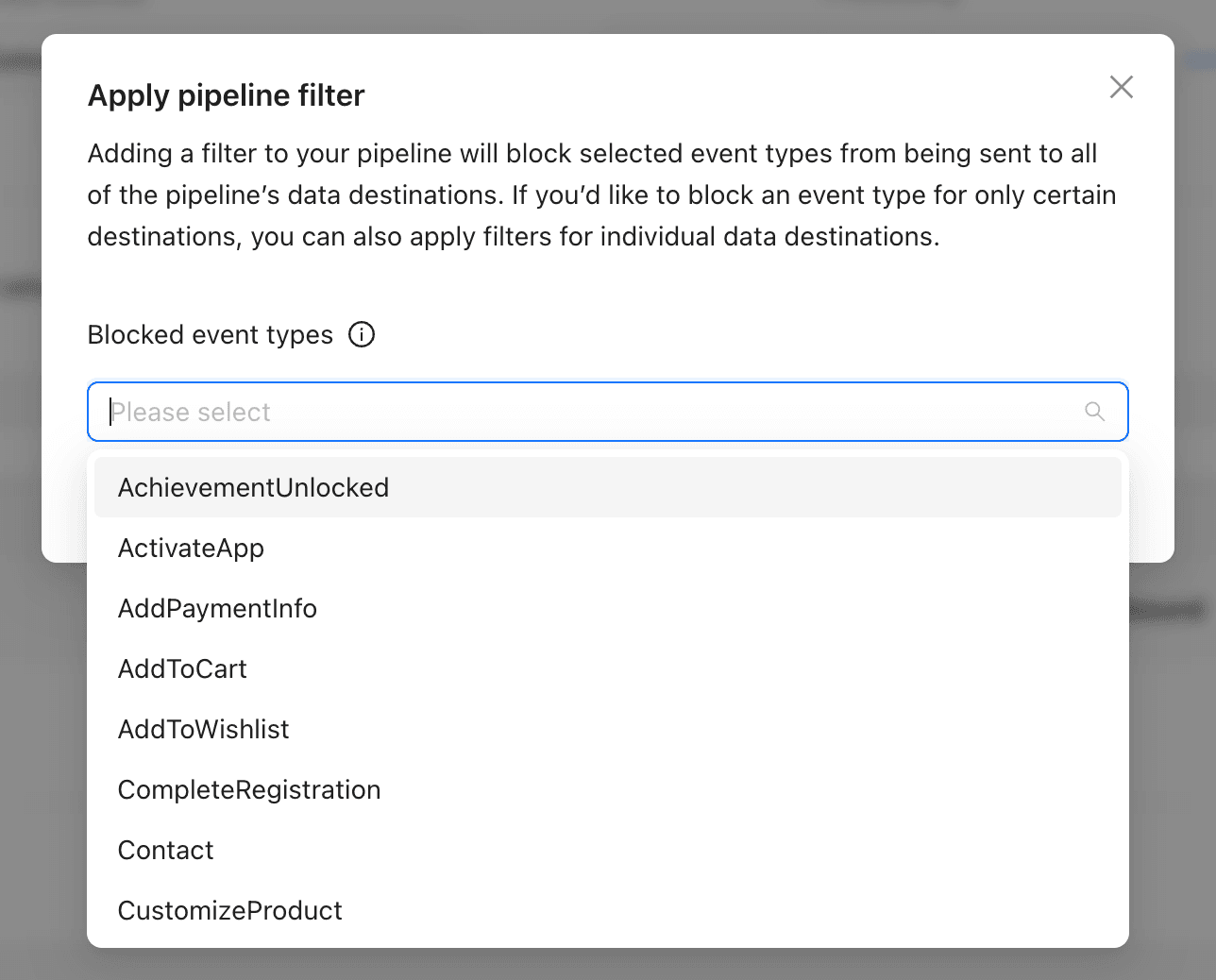Pipeline filter