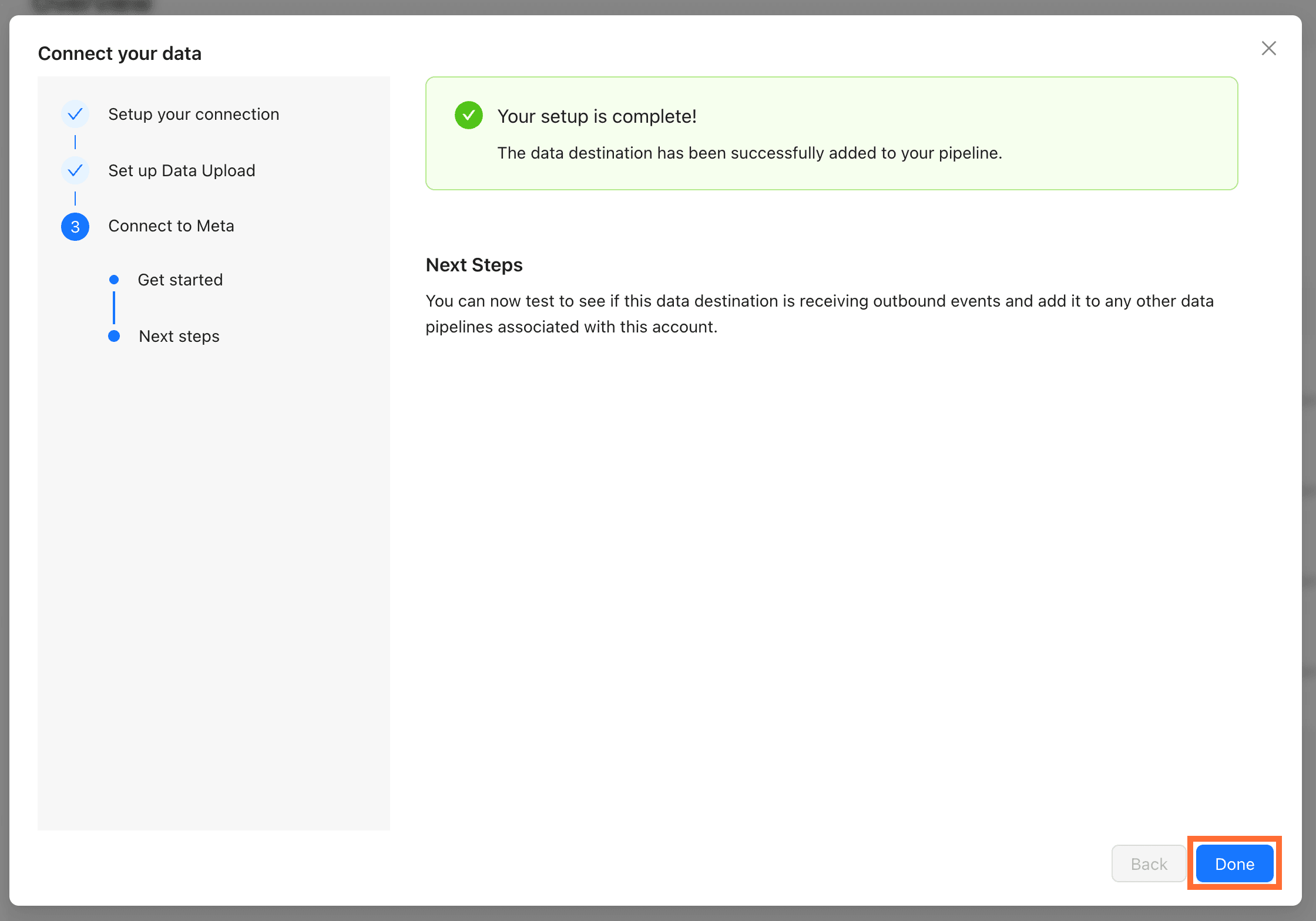 File upload done