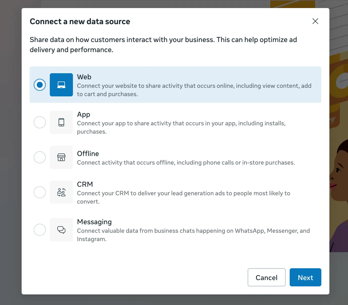 Connect a new data source