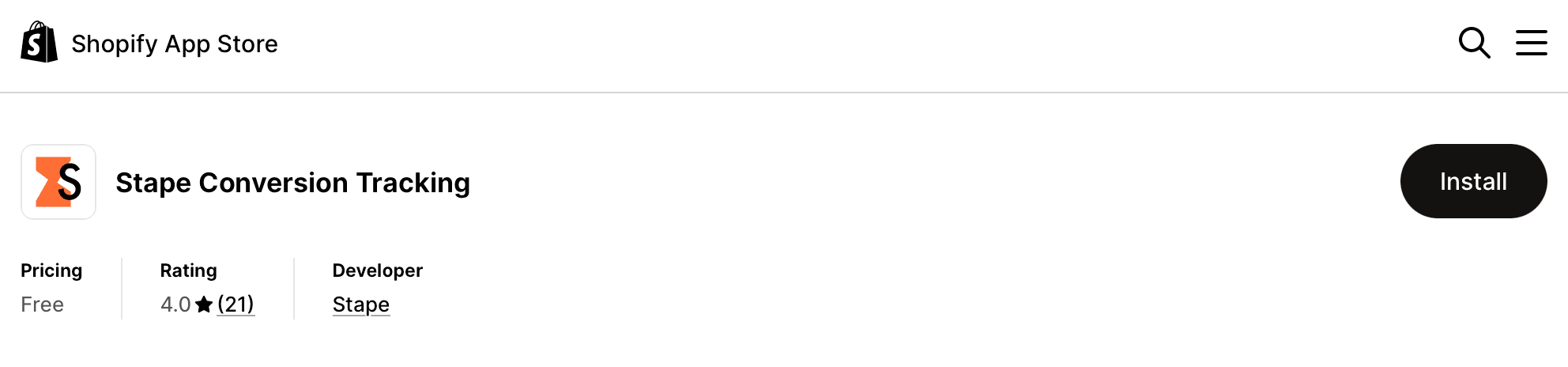 Conversion Tracking app
