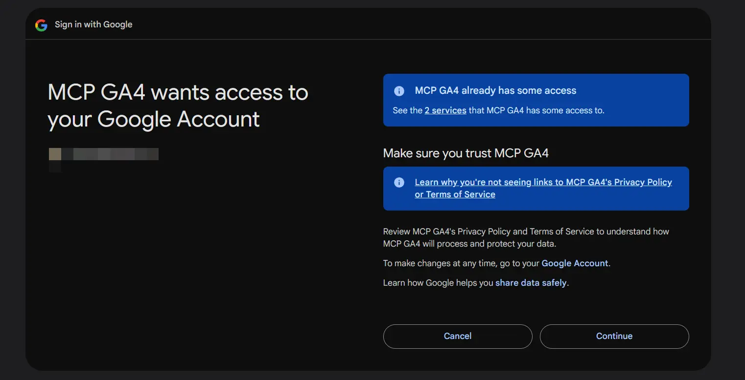 Complete the Authentication