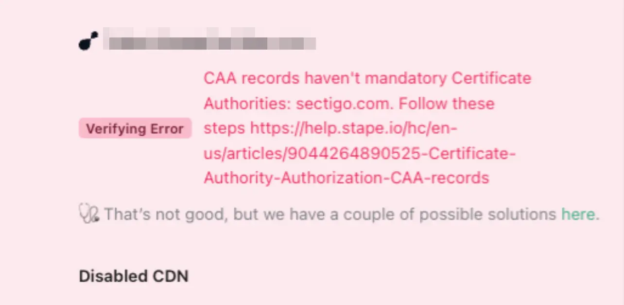 If you use Disabled CDN functionality