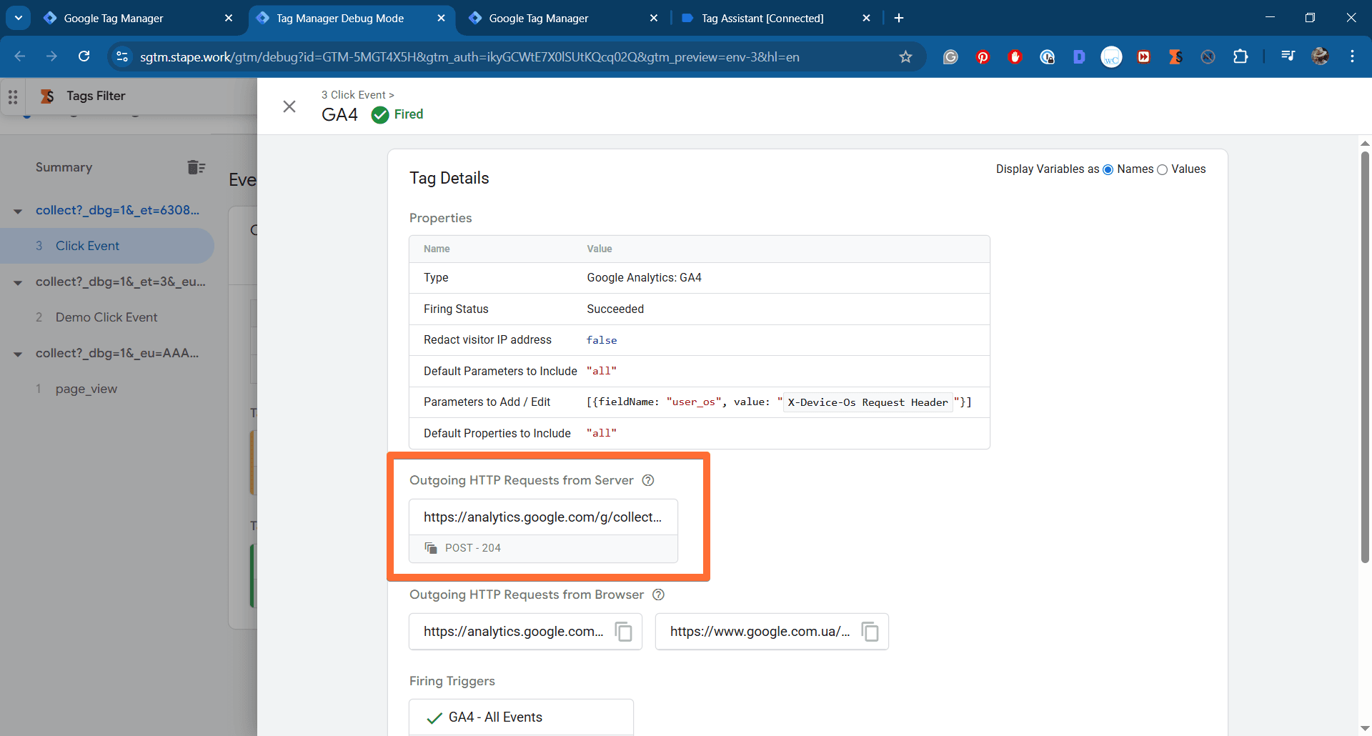 Outgoing HTTP Requests
