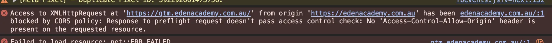 GTM failing to load due to CSP restrictions
