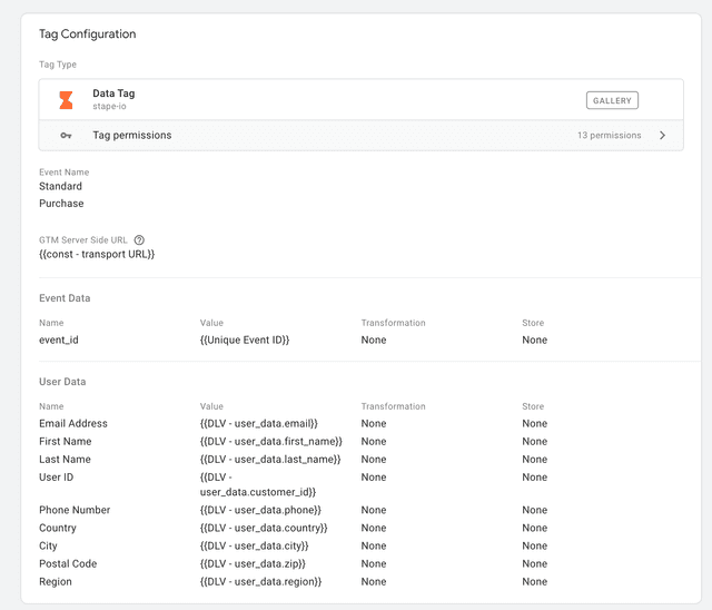 Facebook Conversion API + Events Deduplication & hash user data
