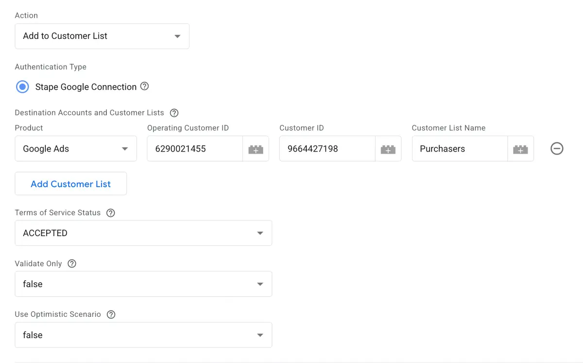 How to Set Up Automatic Google Customer Match Lists