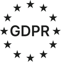 GDPR compliance badge for Stape