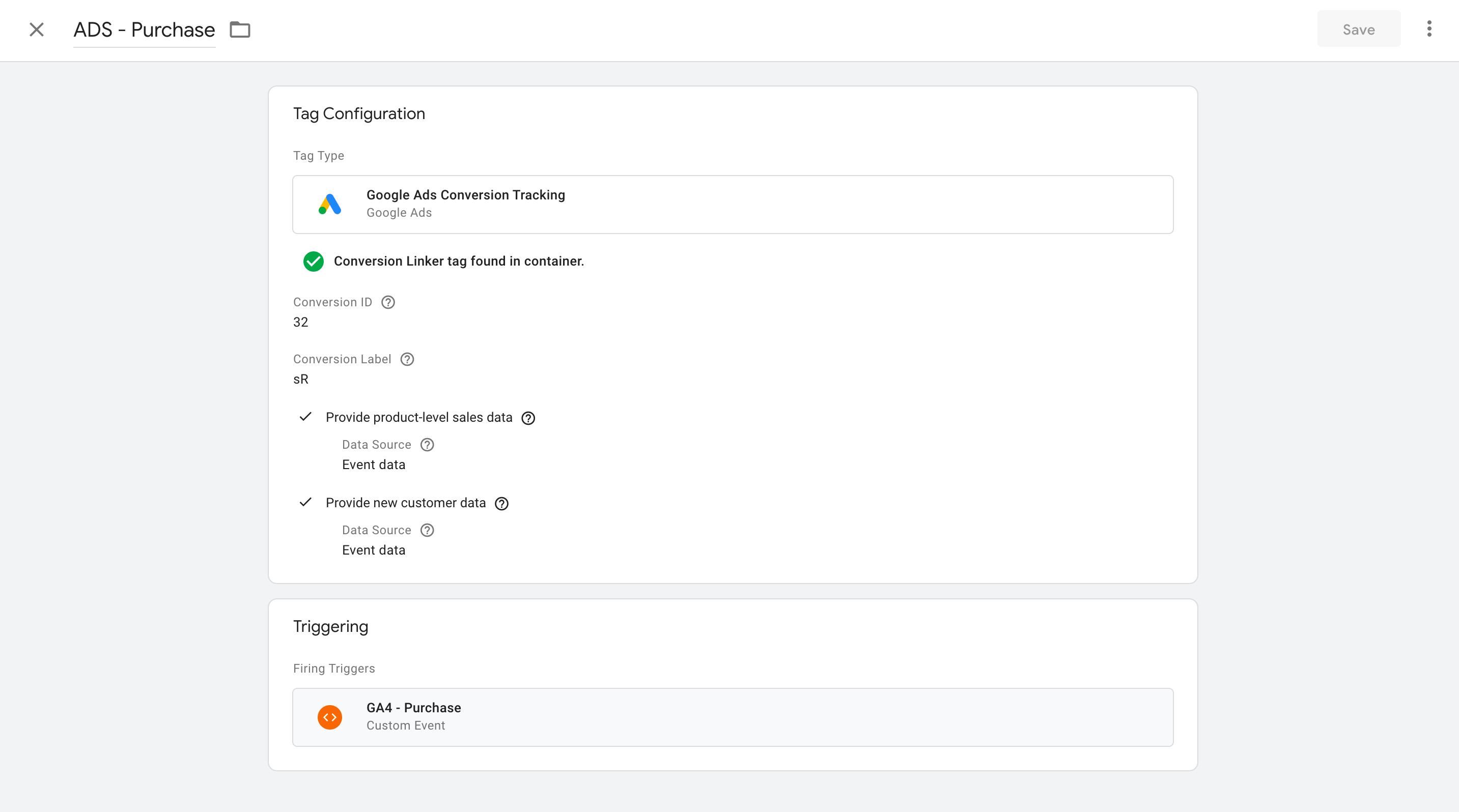 Facebook conversion API