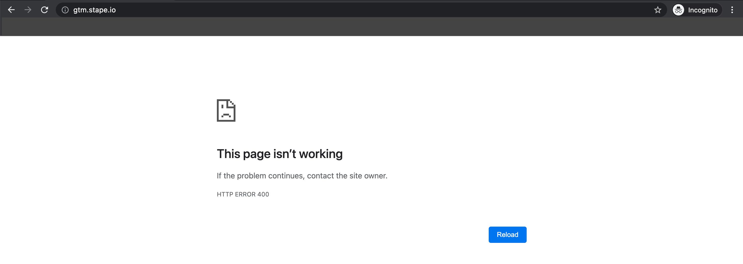 http error 400