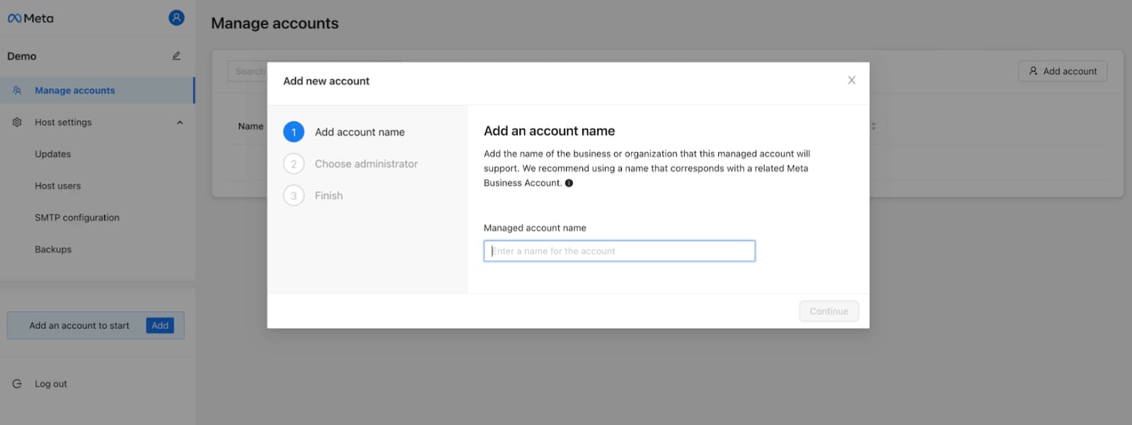 multiple account in gateway