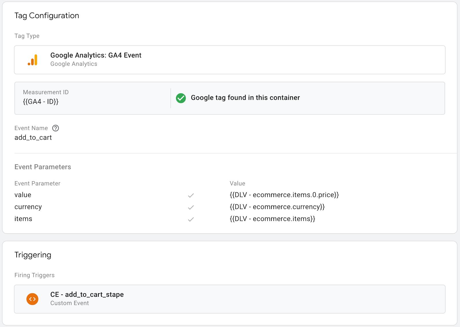 Google Analytics: GA4 Event