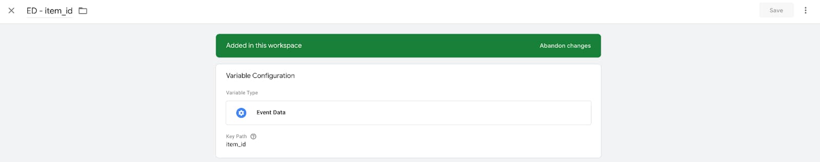 Fill in the custom data that we decided to pass to Facebook