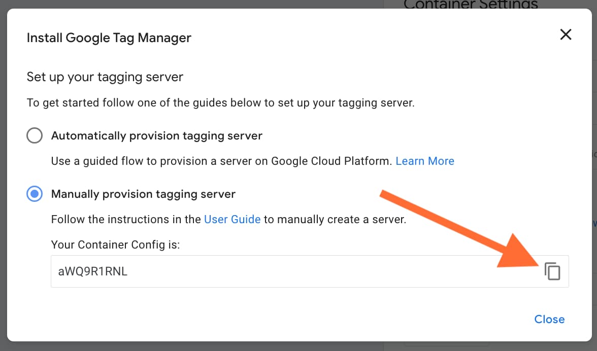 Set up server GTM