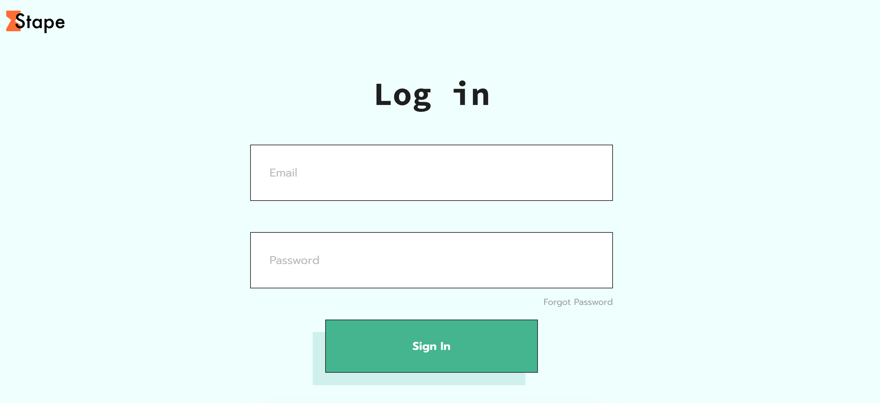 Log in or sign up to access Stape