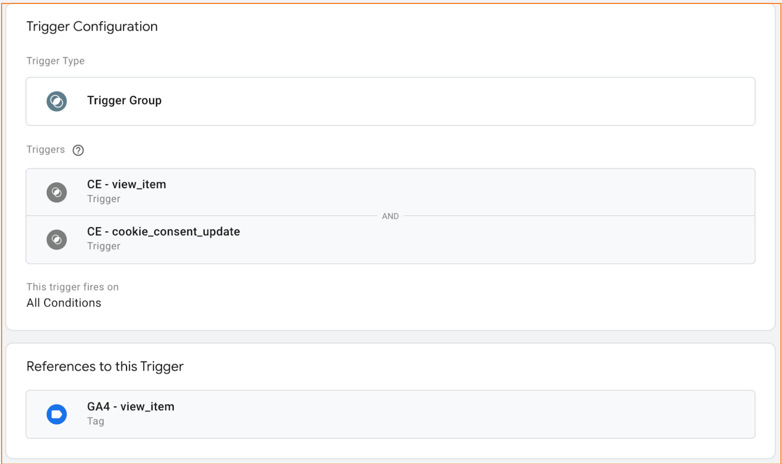 Using a trigger group - Stape