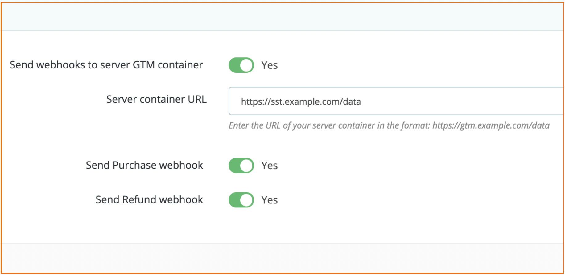 Webhook configuration in PrestaShop module