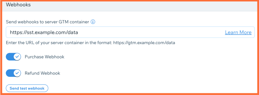 Stape Conversion Tracking app for Wix