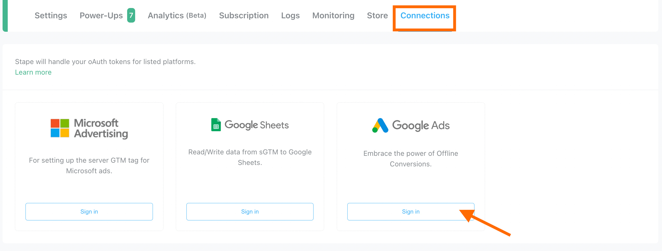 Lernen Sie die neue Stape-Funktion Google Ads Connection kennen und erfahren Sie, wie Sie sie implementieren, um serverseitiges Tracking zu vereinfachen.