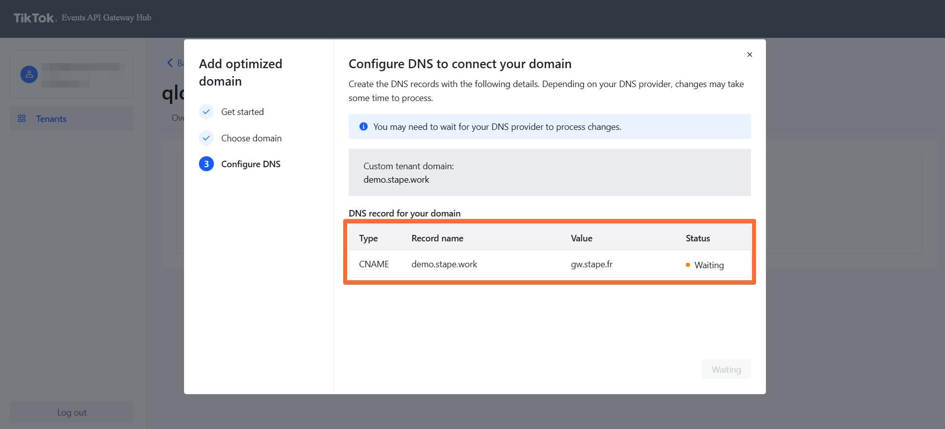 Three main reasons why a subdomain may not verified