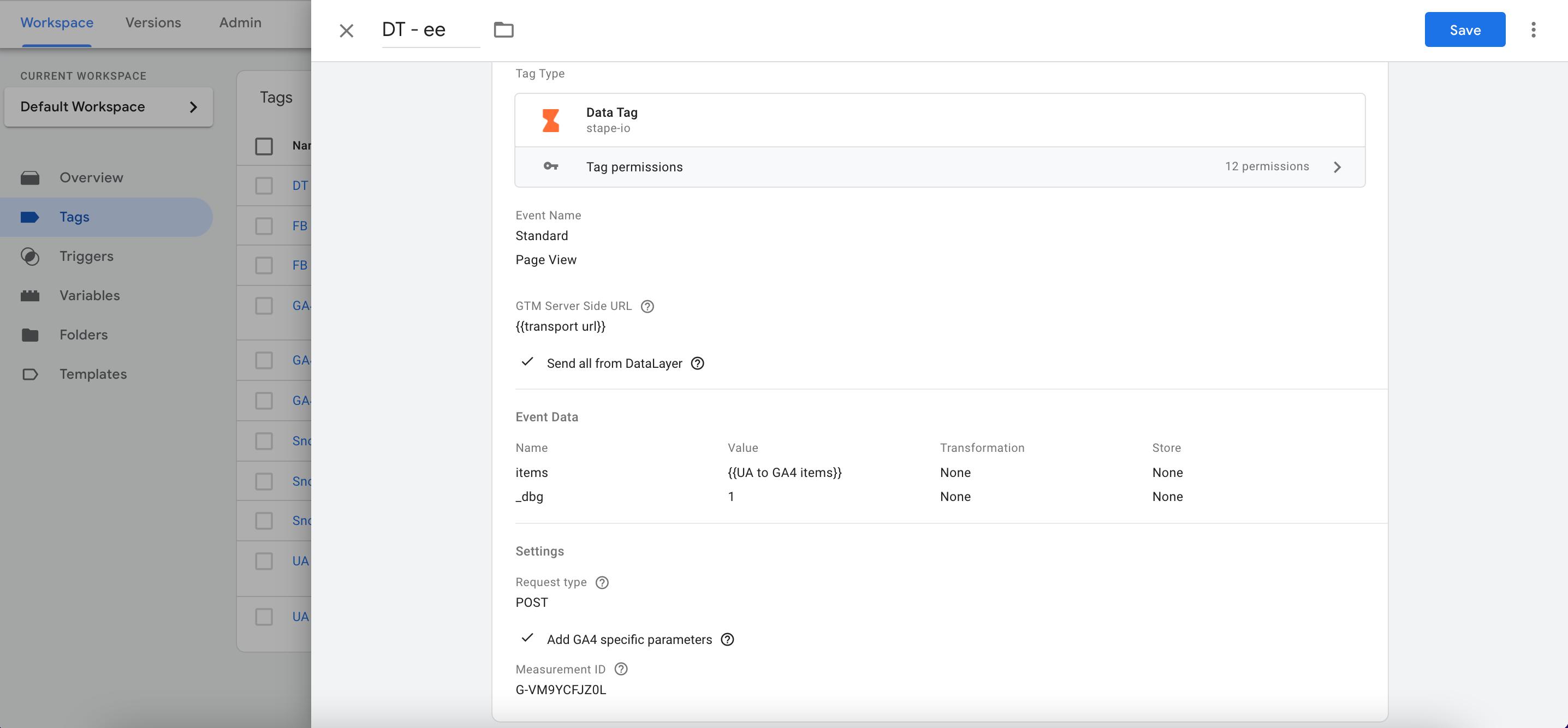 Gata Tag in Google Tag Manager