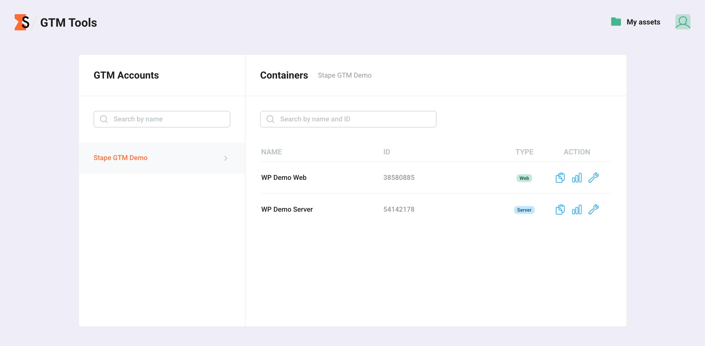 Conti in GTM Tools
