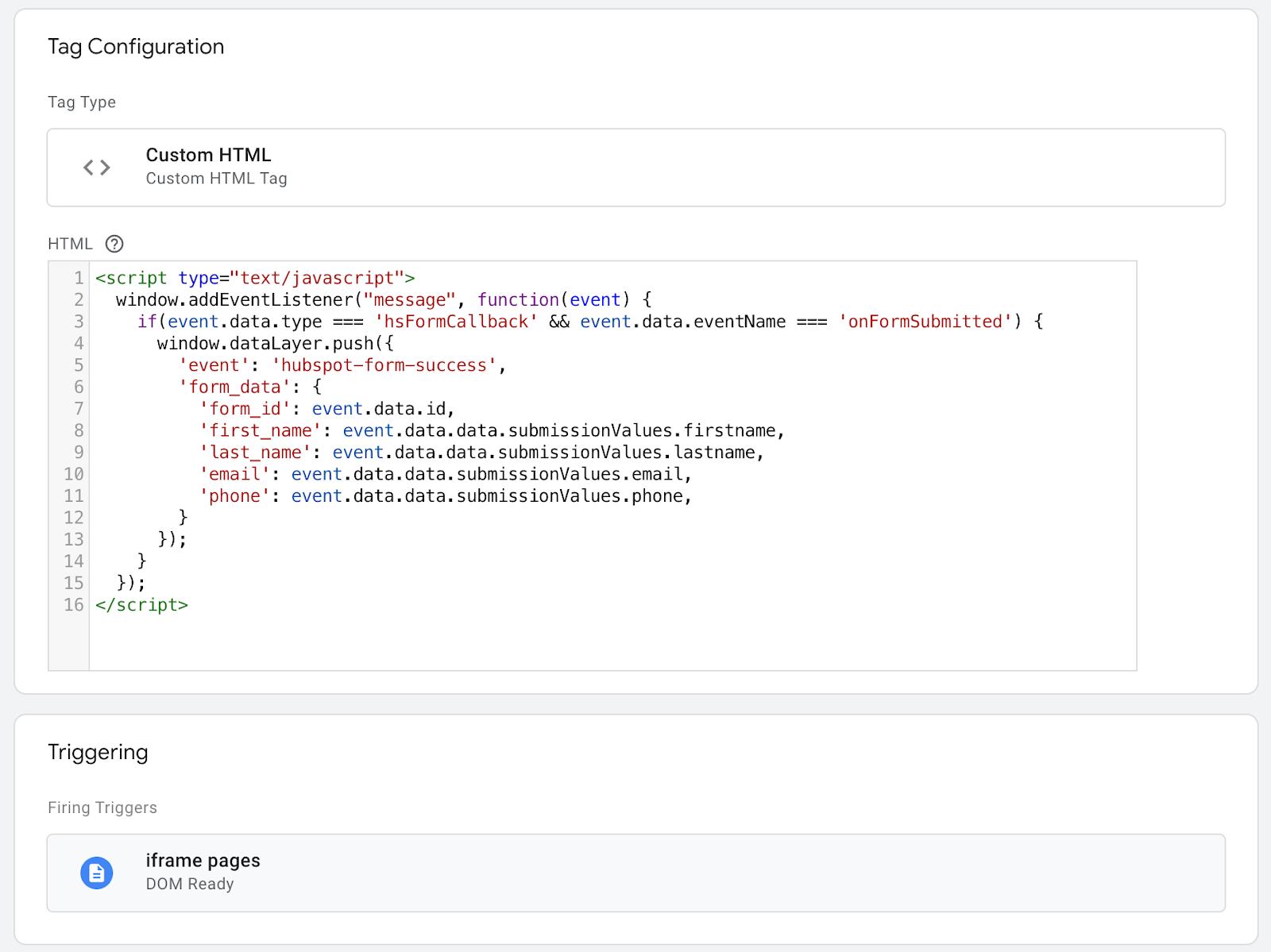 Detect iframe