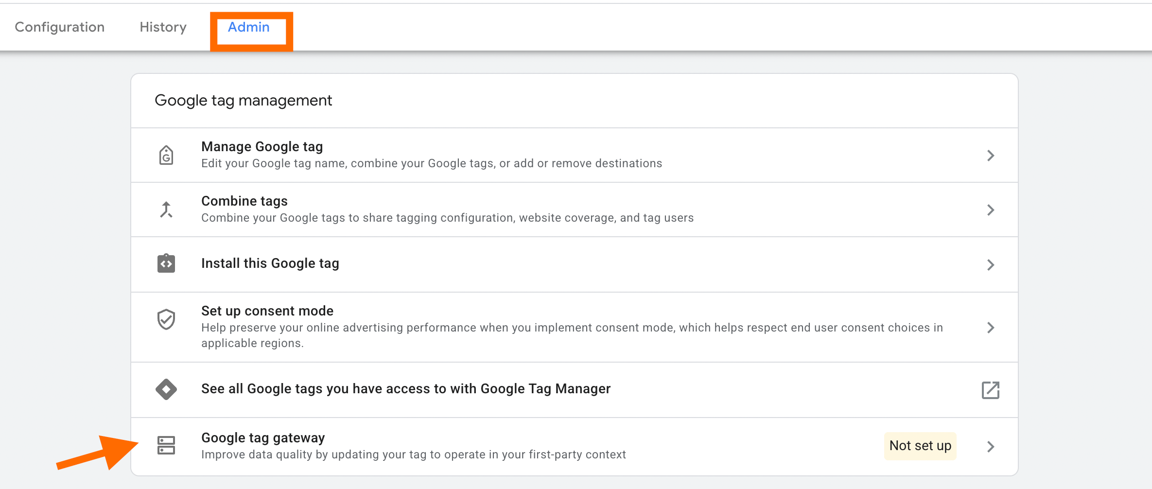 Google Tag Gateway in GA4