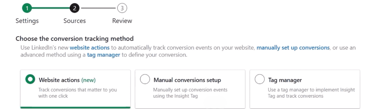 Conversion sources