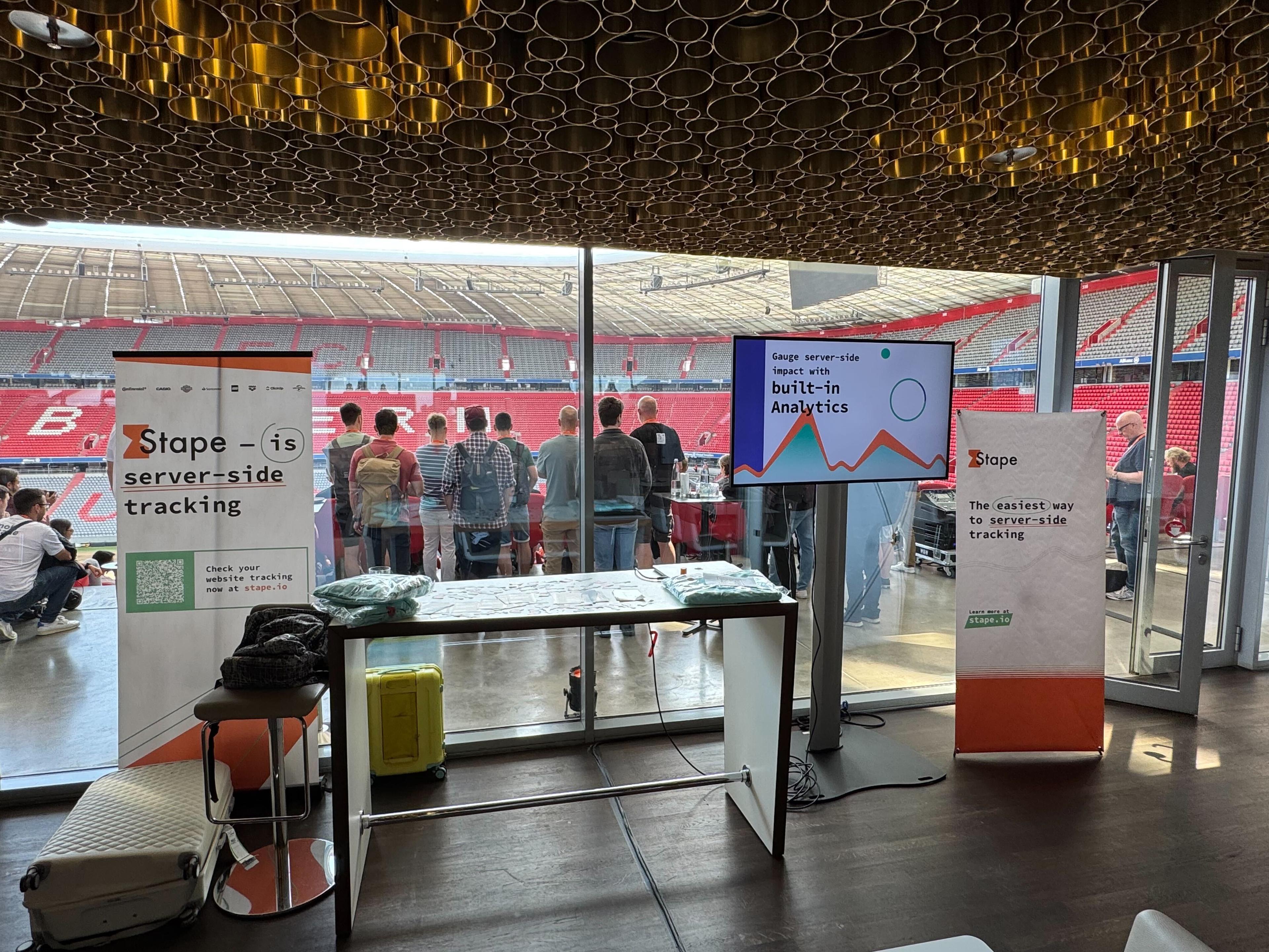 Stape at Analytics Pioneers Summit in Munich, Germany
