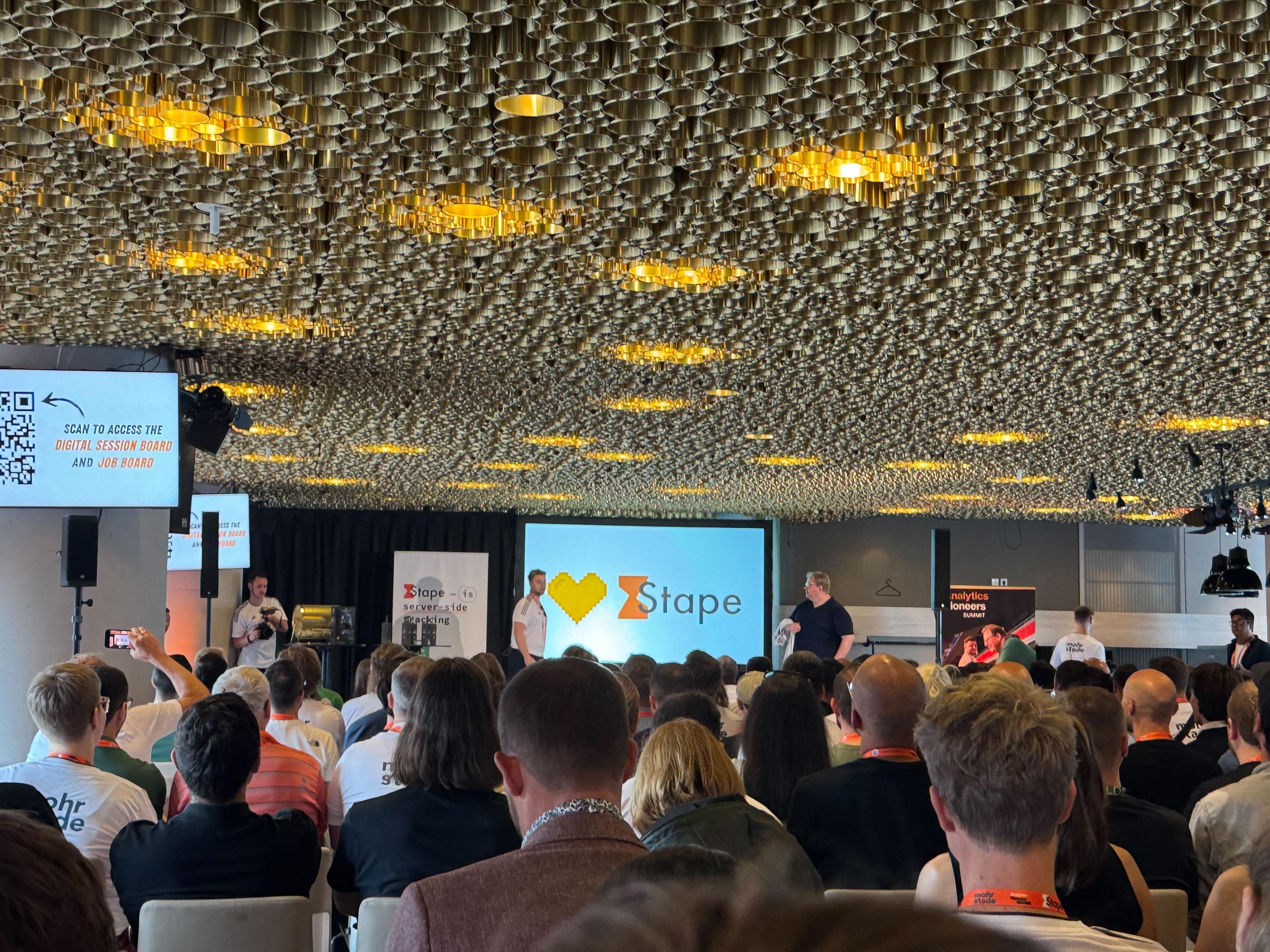 Stape at Analytics Pioneers Summit in Munich, Germany