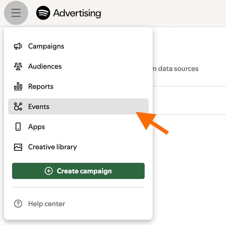 Events in Spotify Ads