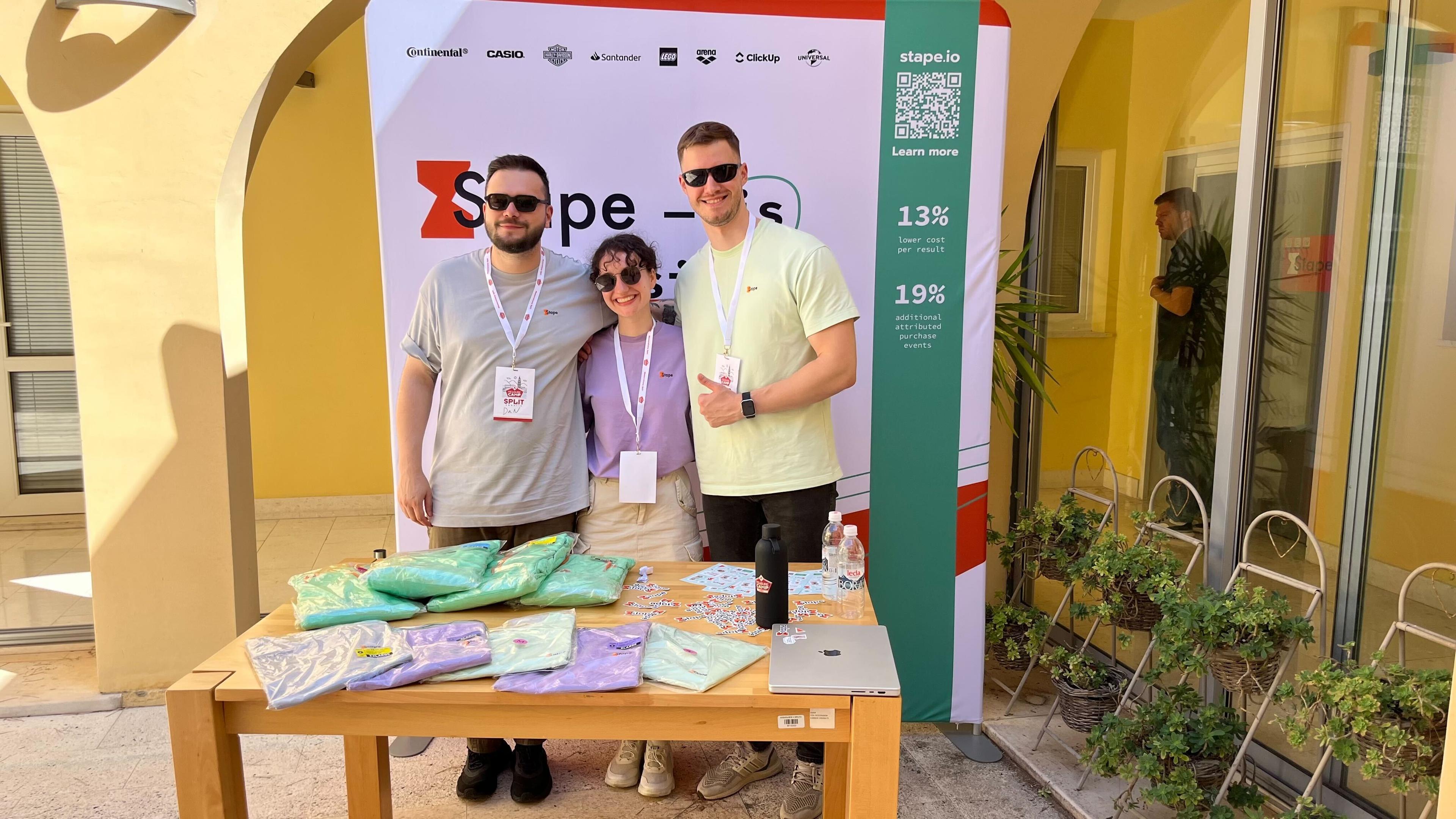 Stape Team at MeasureCamp Split, Croatia 2025 