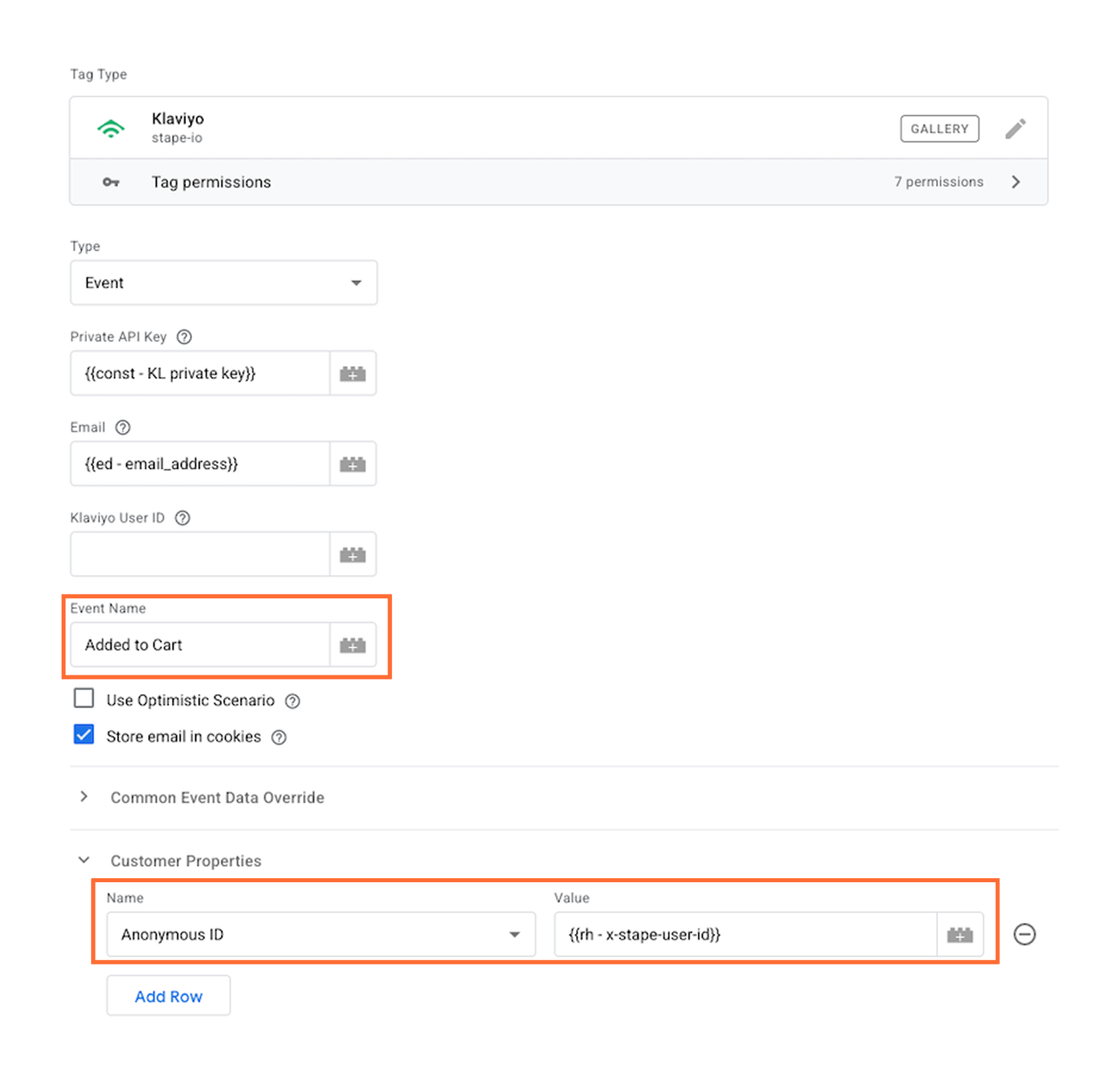 Anonymous ID in "Added to Cart" event