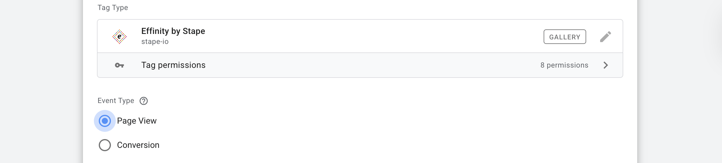 Page View as an an event type