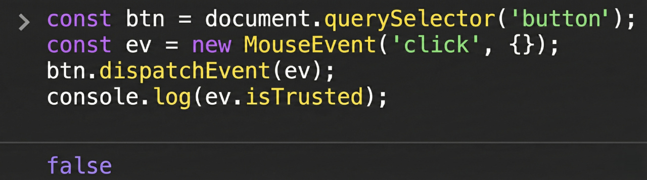 event.isTrusted