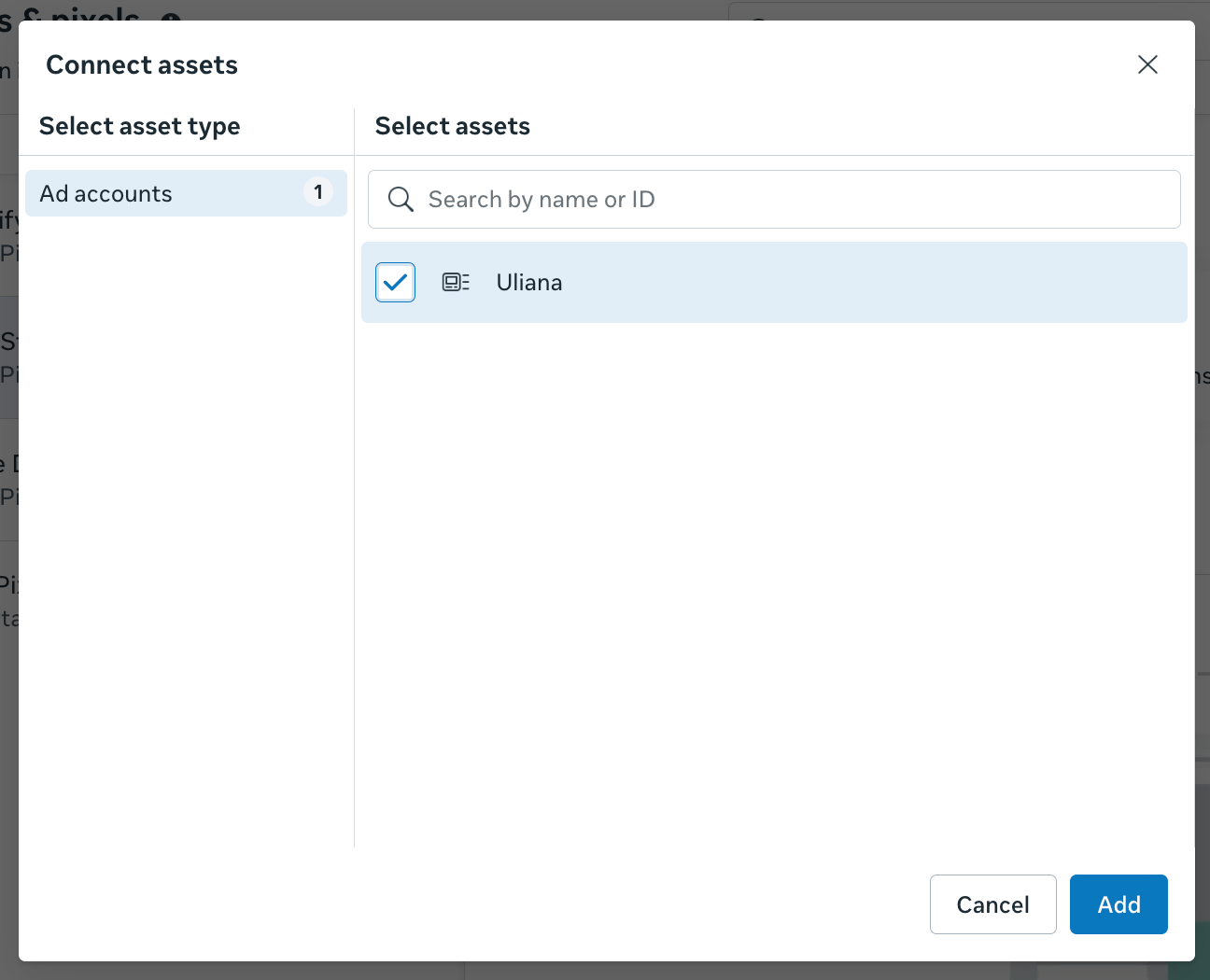 Connected assets
