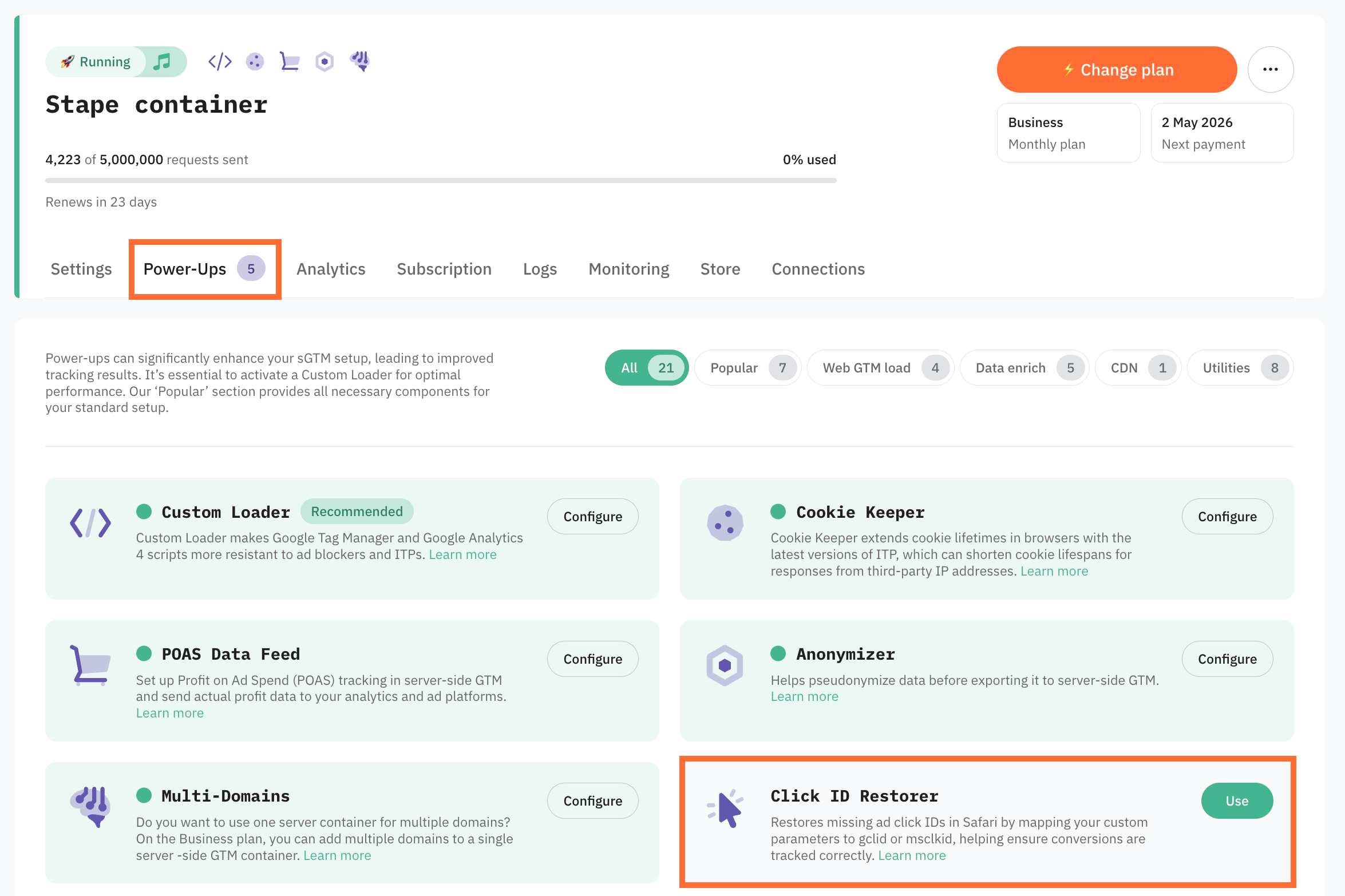 Click ID Restorer