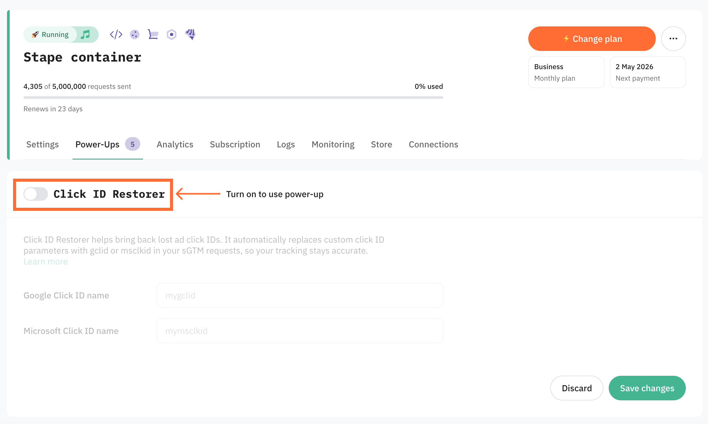 Click ID Restorer