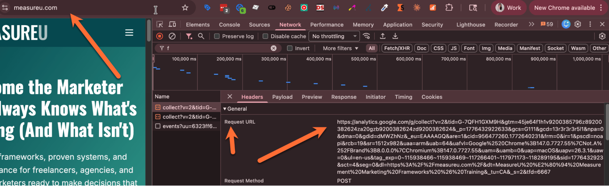 DevTools → Network