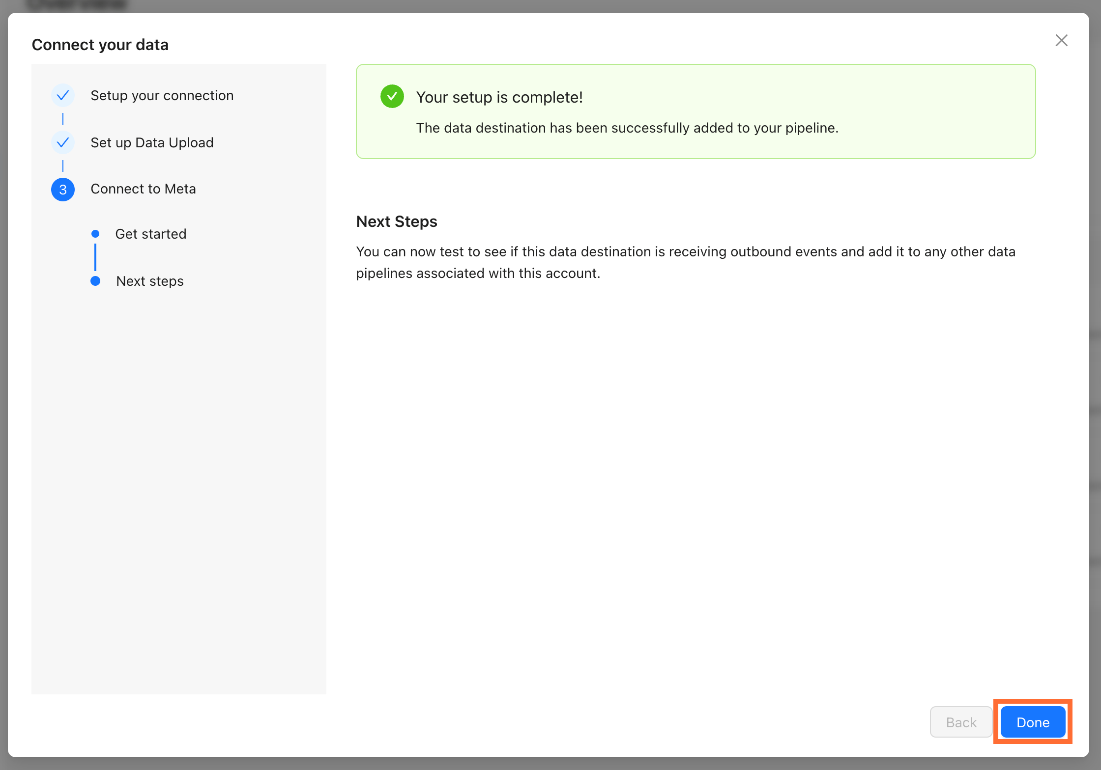 File upload done