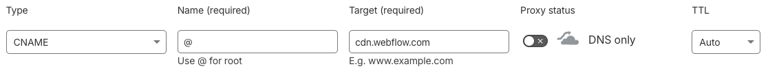 Move DNS records to Cloudflare