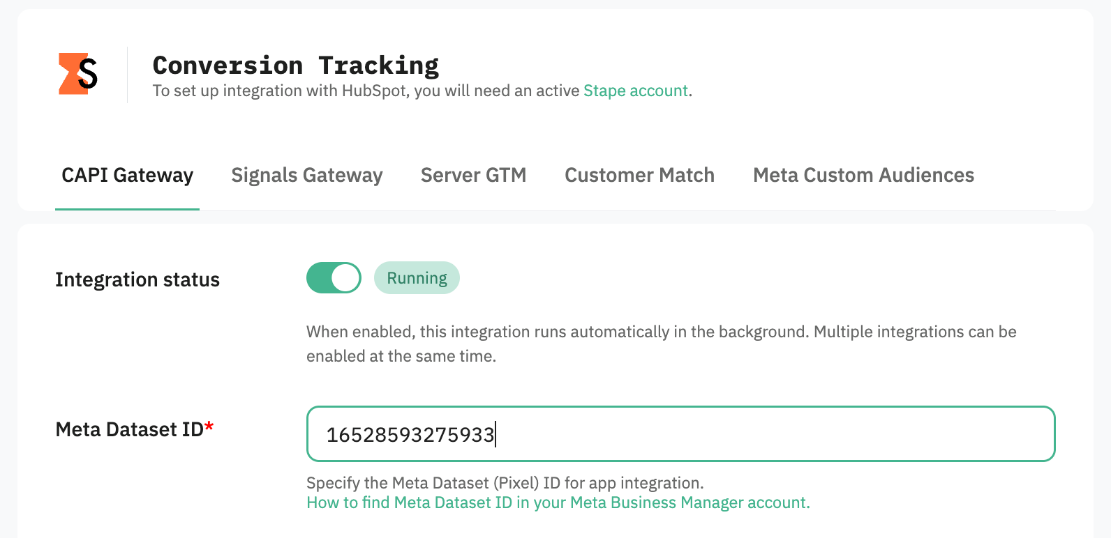 Como aceder à aplicação Stape Conversion Tracking para o Zoho CRM