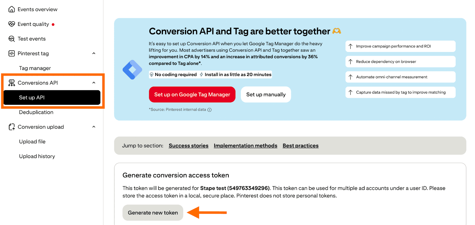 Access Token Pinterest