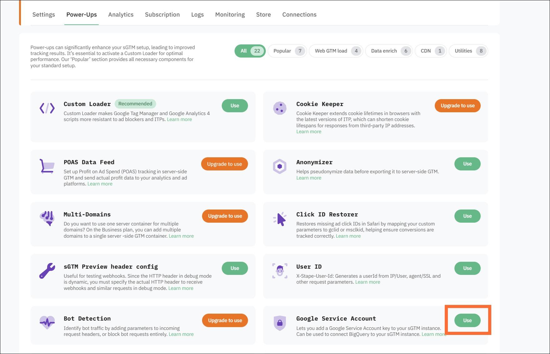 Google Service account