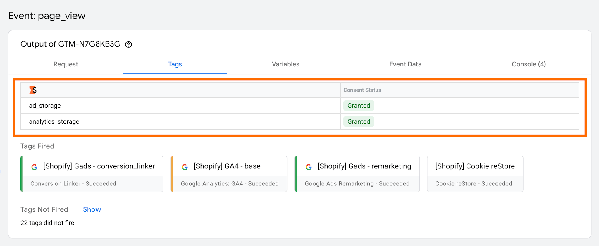 page view