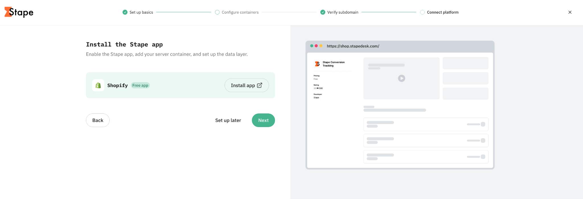 Connect platform
