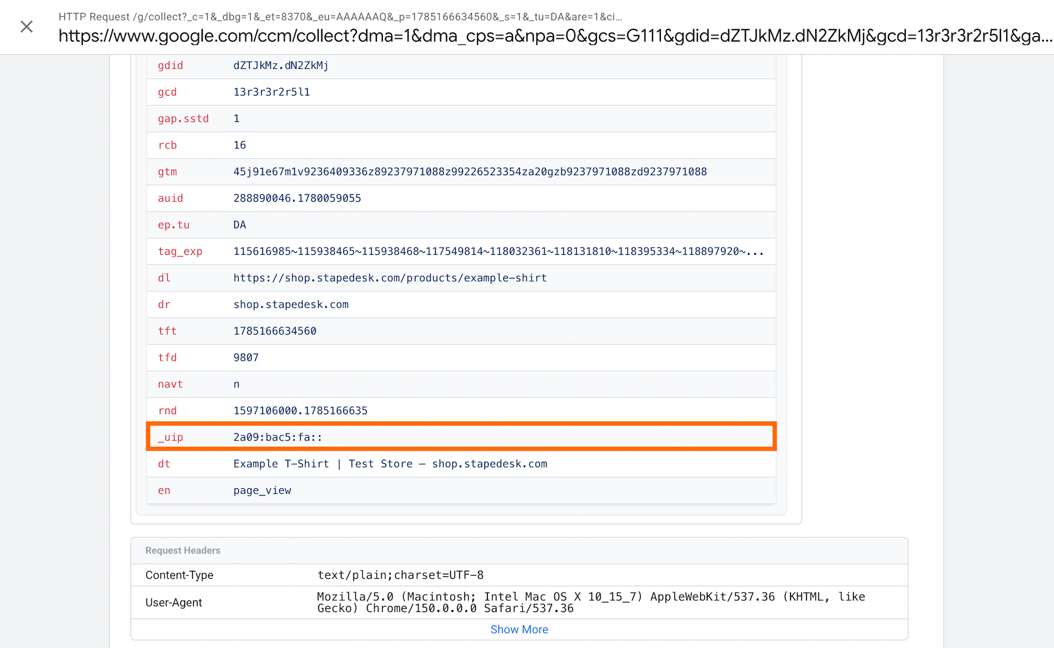 IP anonymization