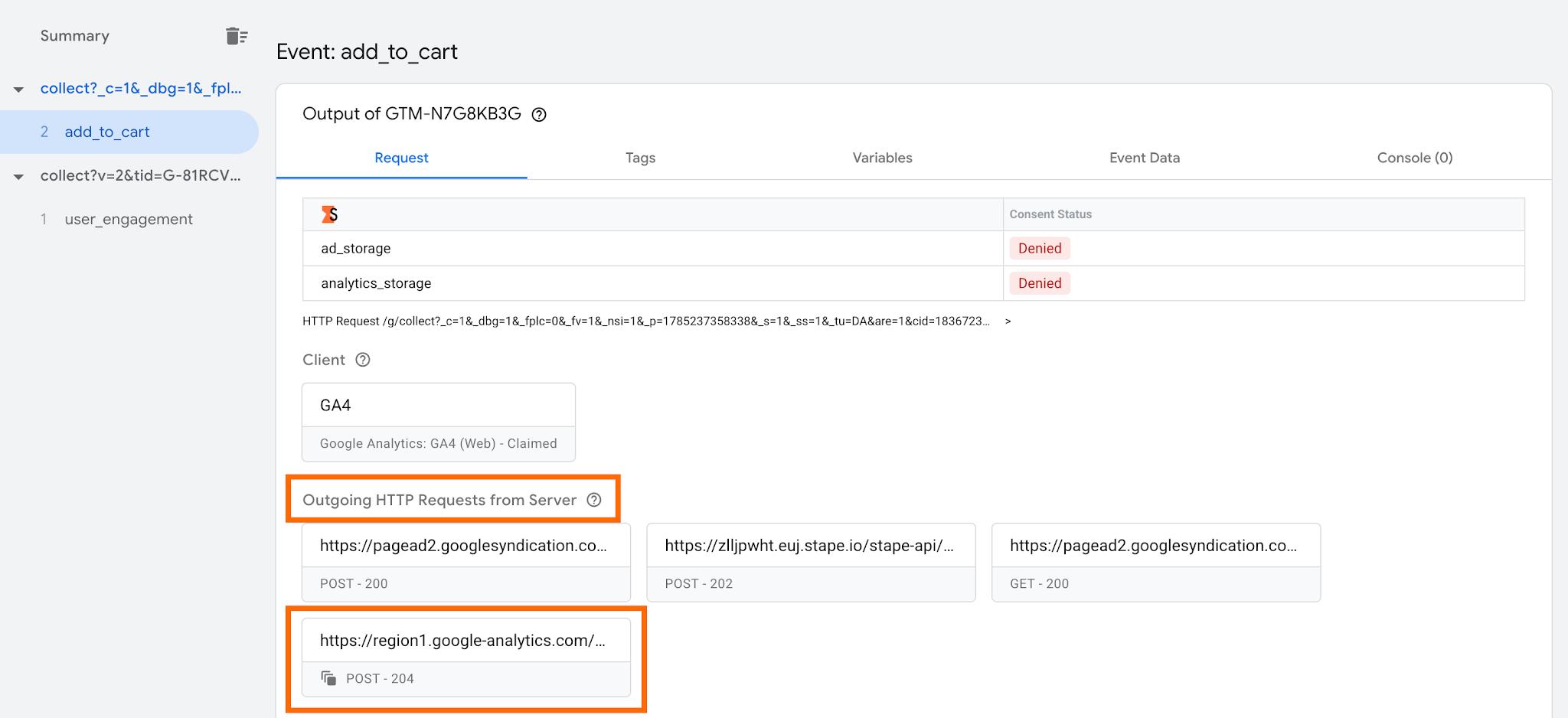 Outgoing HTTP Requests from Server