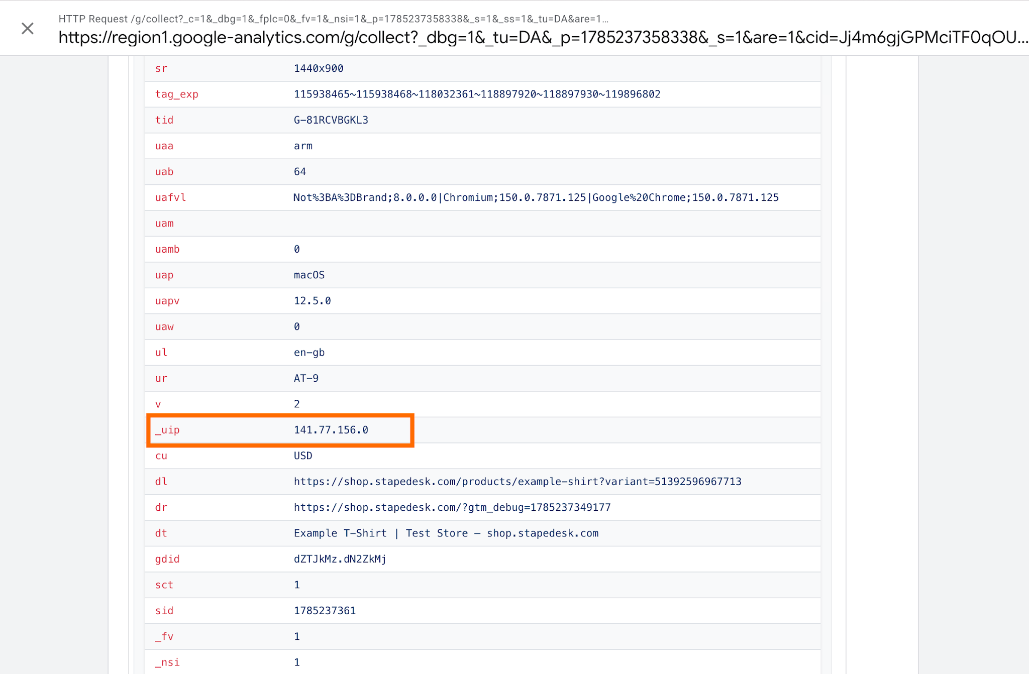 parameter _uip
